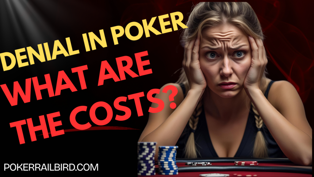 YouTube Thumbnail of the Denial In Poker video which closely relates to Focusing On Yourself, which is what this article is referencing.