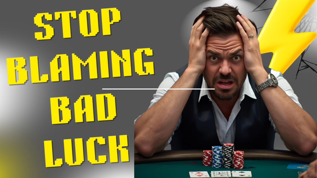 Youtube Thumbnail for the Video "Stop Blaming Bad Luck" part of the 10 Deadly Sins Series