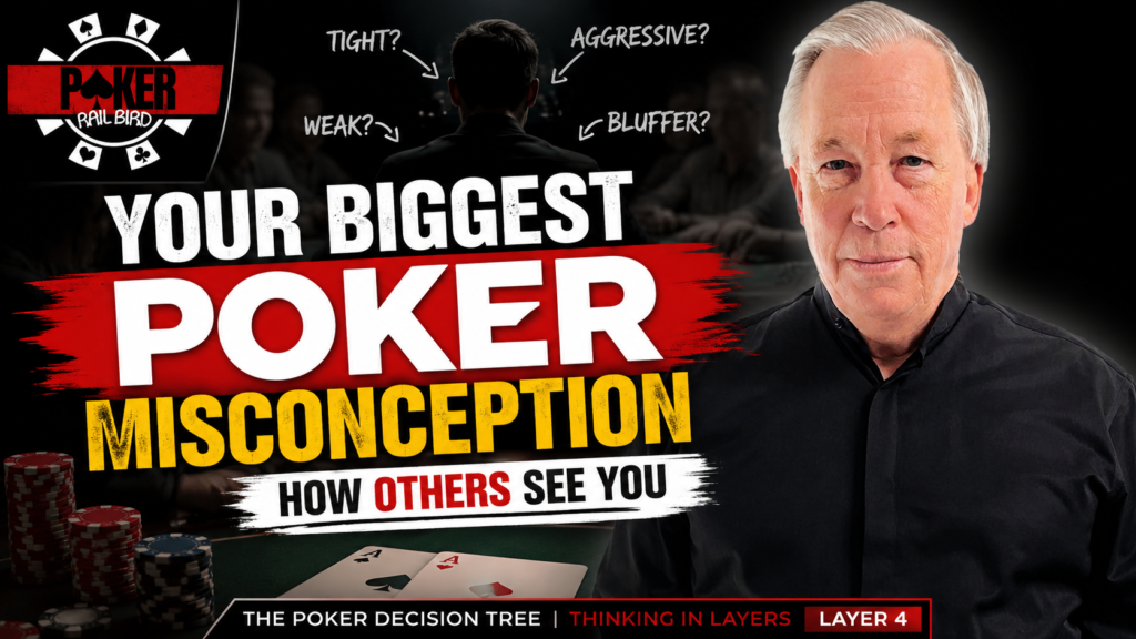 Poker Decision Tree Layer 4 video explaining perception and table image.