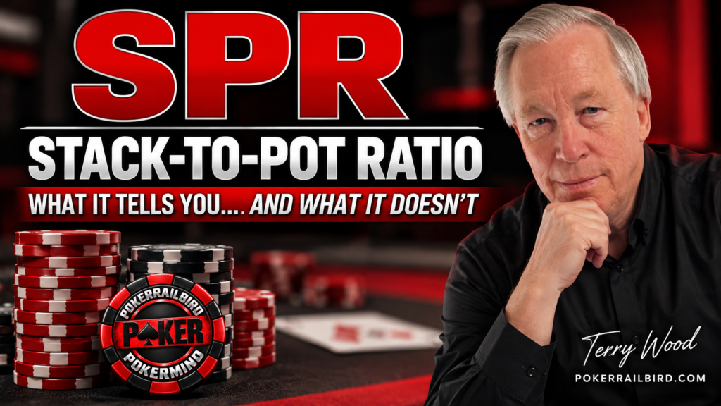Stack-To-Pot-Ratio in poker showing effective stack sizes, the pot, and how SPR affects future betting decisions.