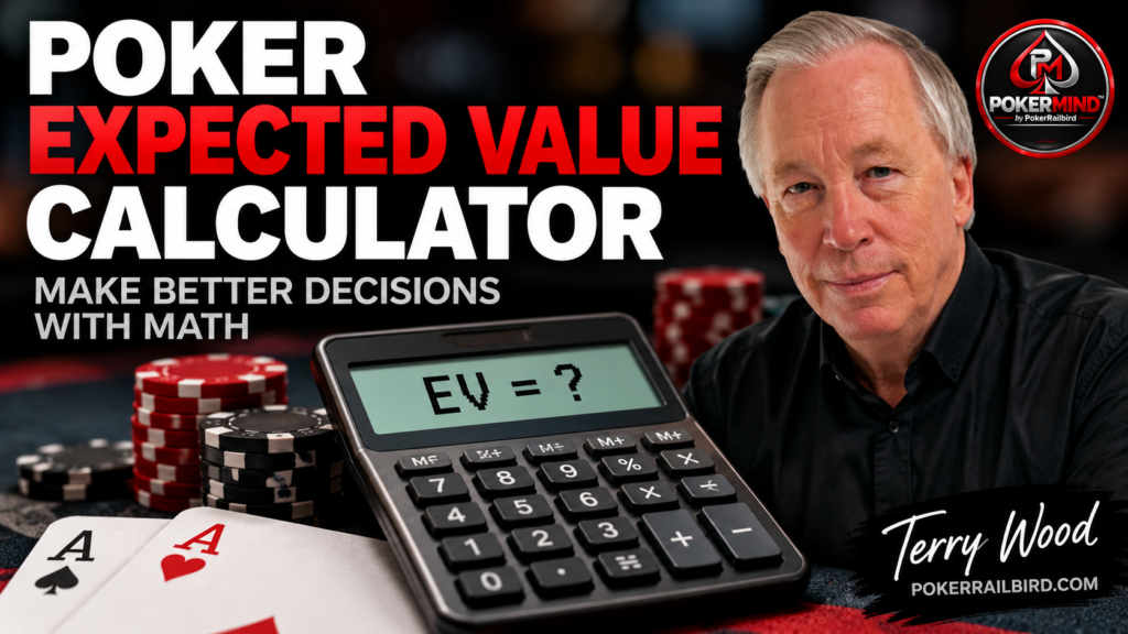 Poker Expected Value Calculator for calculating positive or negative EV in poker based on pot size, call amount, and probability of winning.