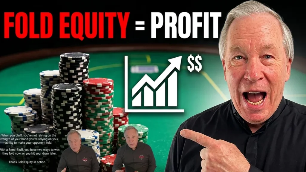 Fold Equity Thumbnail demonstrating how Fold Equity applies to Poker Mathematics.